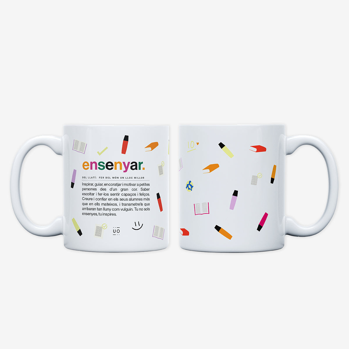 Taza "Ensenyar: Definició"