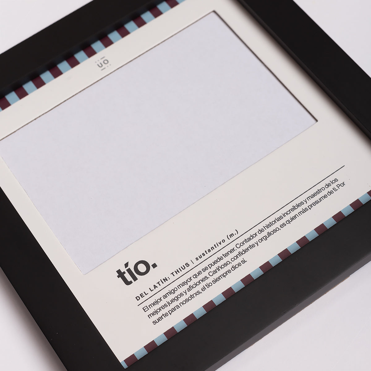 Marco Fotos bicolor "Tío. Definición"