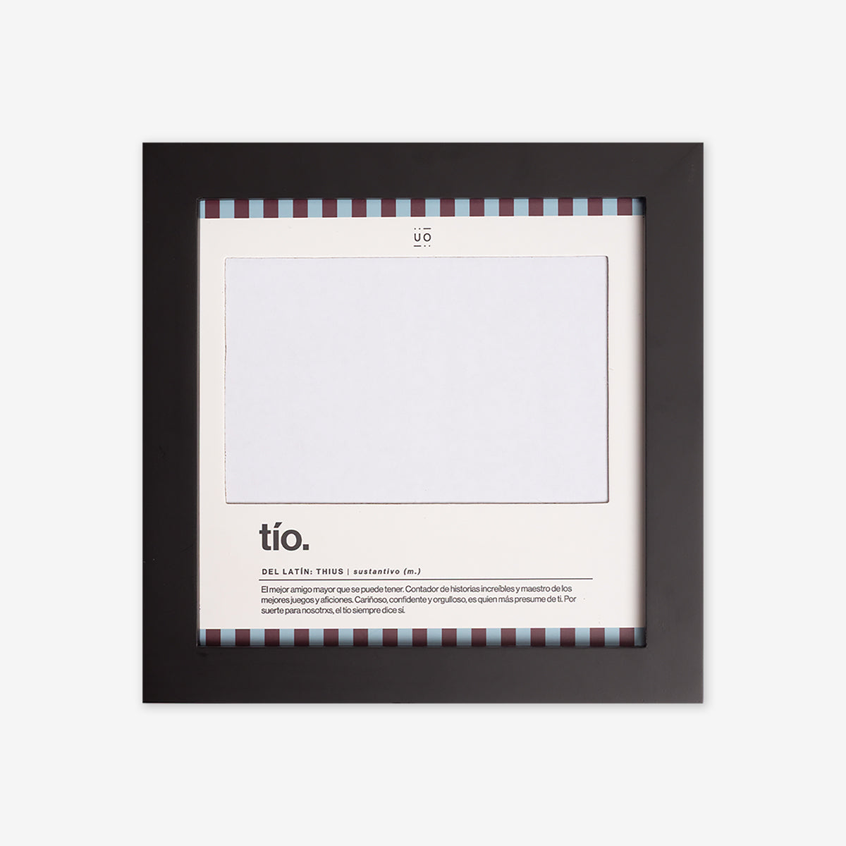 Marco Fotos bicolor "Tío. Definición"