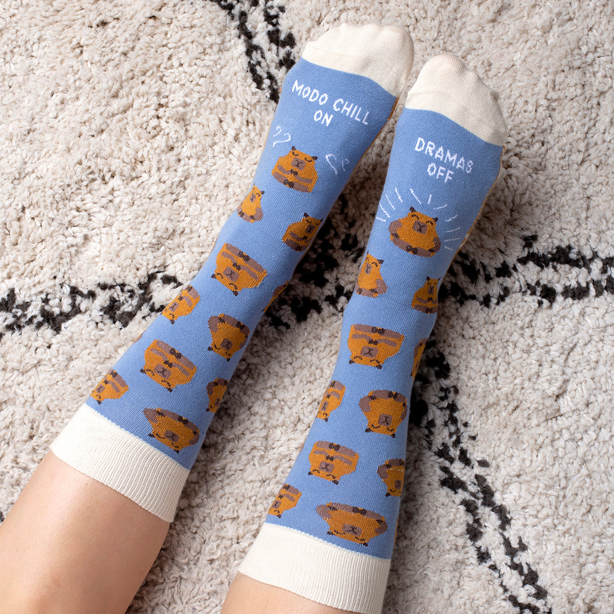 Calcetines "Modo chill on, drama off"