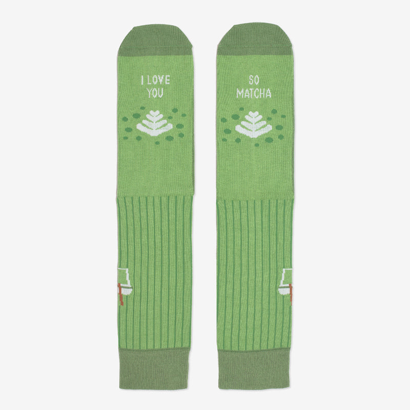 Calcetines "I love you so matcha"