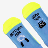 Calcetines "Calcetines para darlo todo" Blue