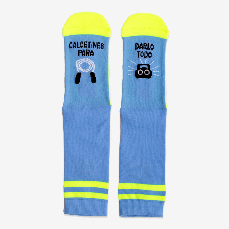Calcetines "Calcetines para darlo todo" Blue