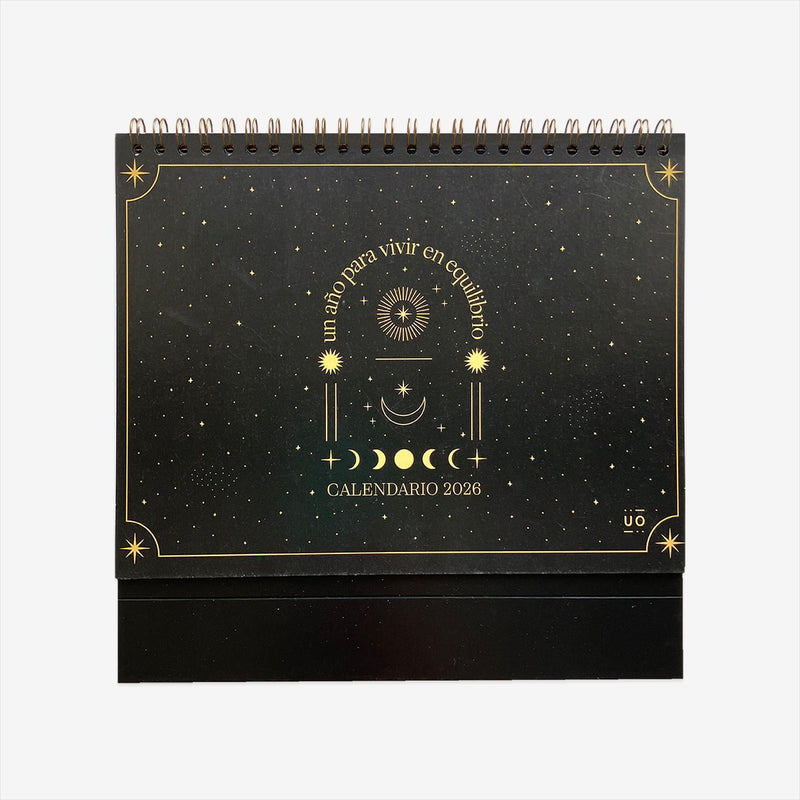 Calendario sobremesa 2026 "Equilibrio"