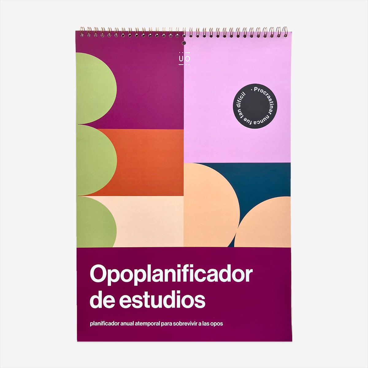 Calendario atemporal pared "Opos"