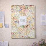 Calendario pared 2026 "Bloom"