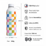 Botella "Profe molas mucho"