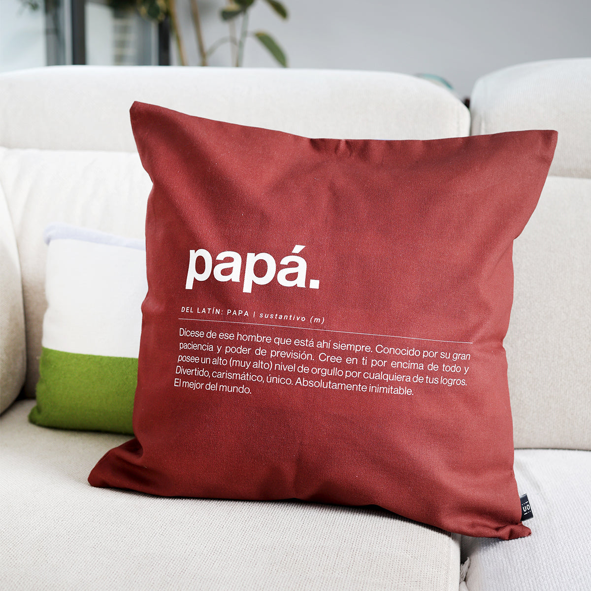 Funda de cojín "Papá"