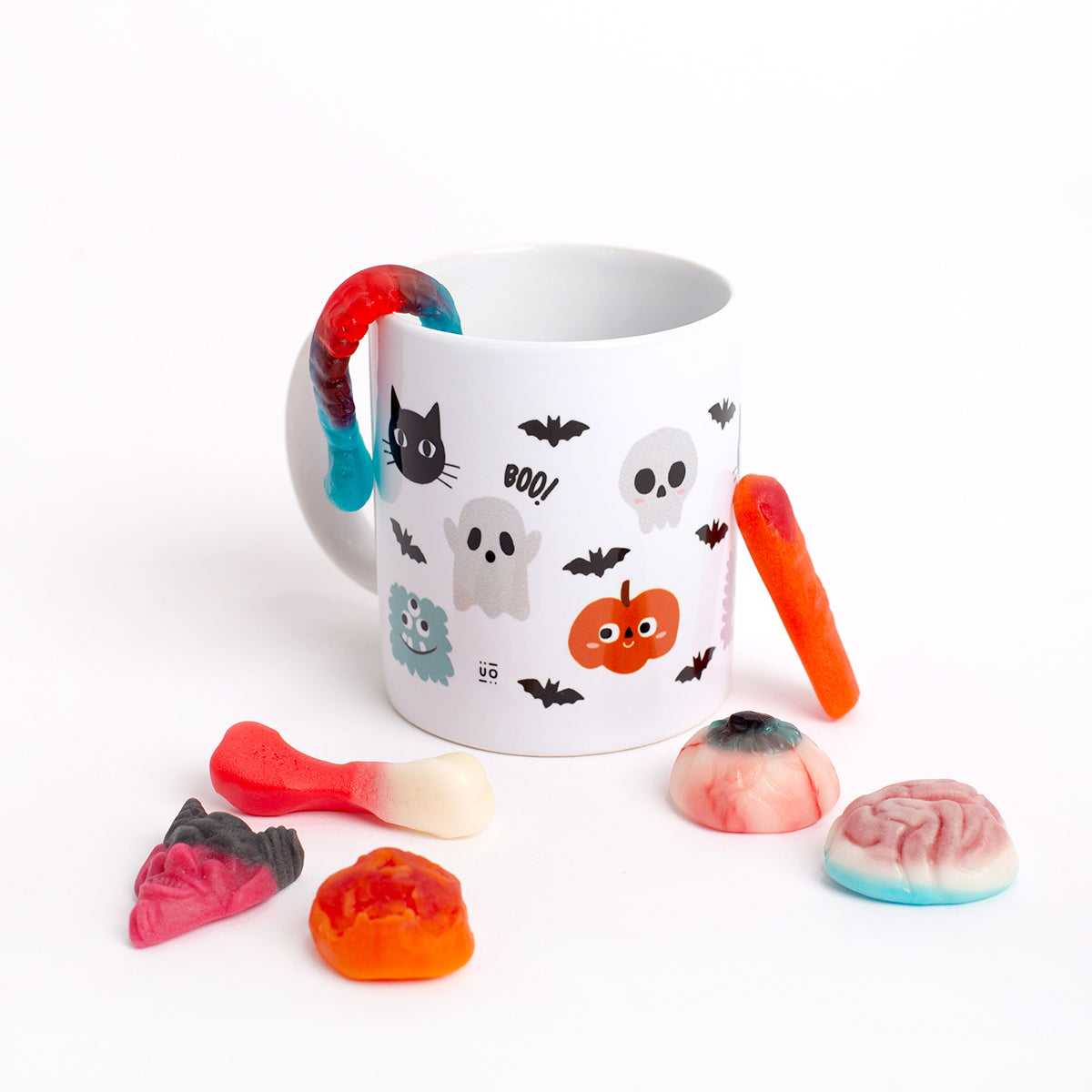 Taza y chuches "Halloween"
