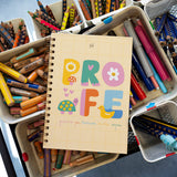 Libreta "Profe gracias por hacerme sentir capaz"