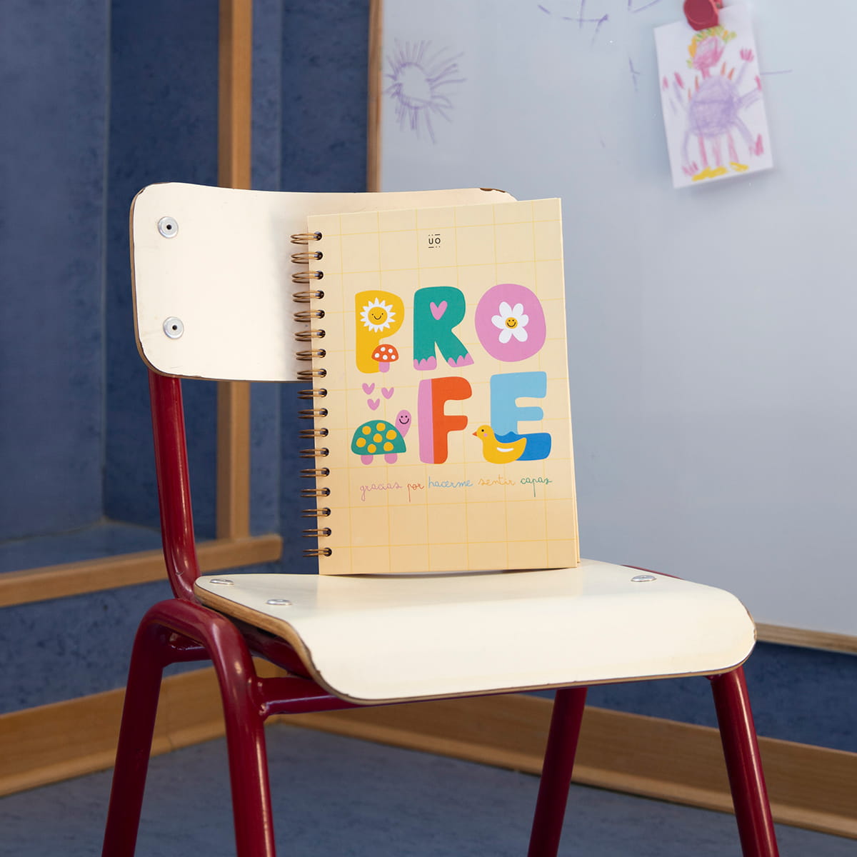 Libreta "Profe gracias por hacerme sentir capaz"