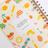 Libreta "Profe gracias por hacerme sentir capaz"