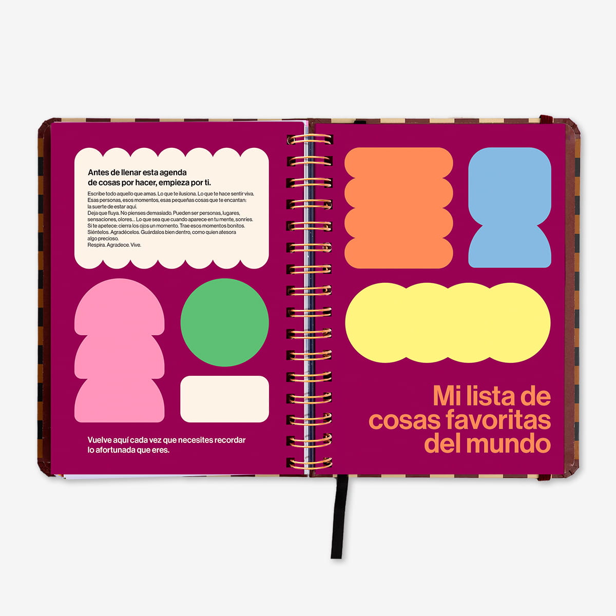 Agenda Escolar "Universo" Día página 2026-27