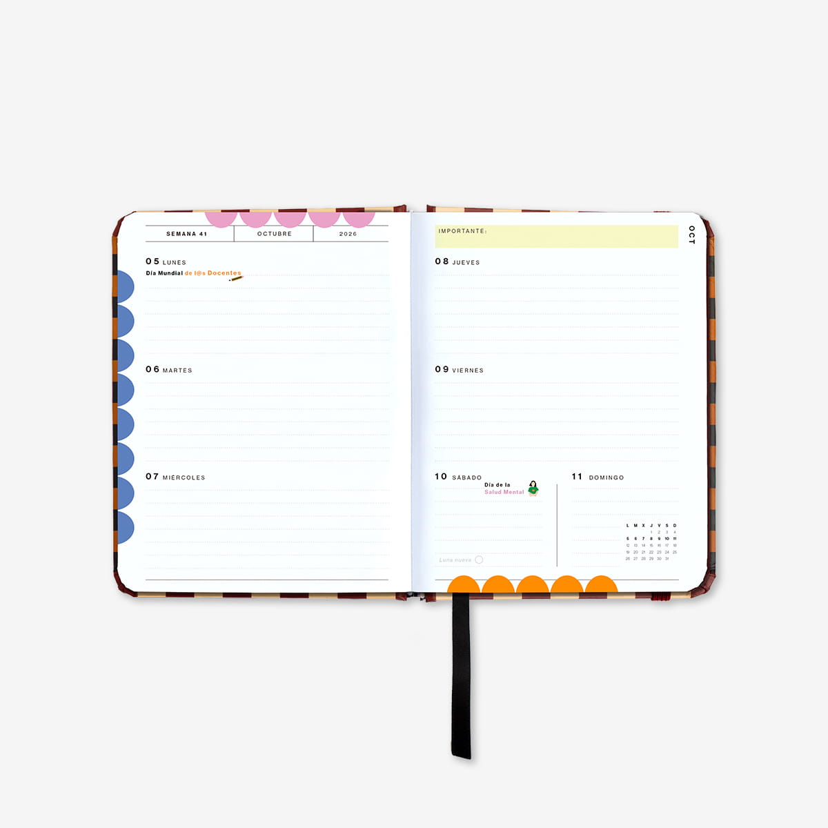 Pack Exclusivo Preventa Agenda Escolar "Universo" Mini 2026-27