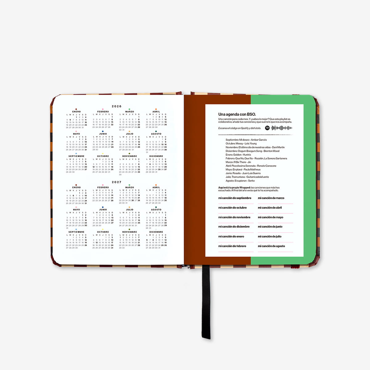 Pack Exclusivo Preventa Agenda Escolar "Universo" Mini 2026-27
