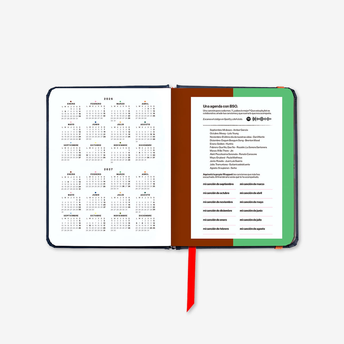 Pack Exclusivo Preventa Agenda Escolar "Kyoto" Mini 2026-27