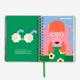 Pack Exclusivo Preventa Agenda Escolar "Bloom" Día Página 2026-27