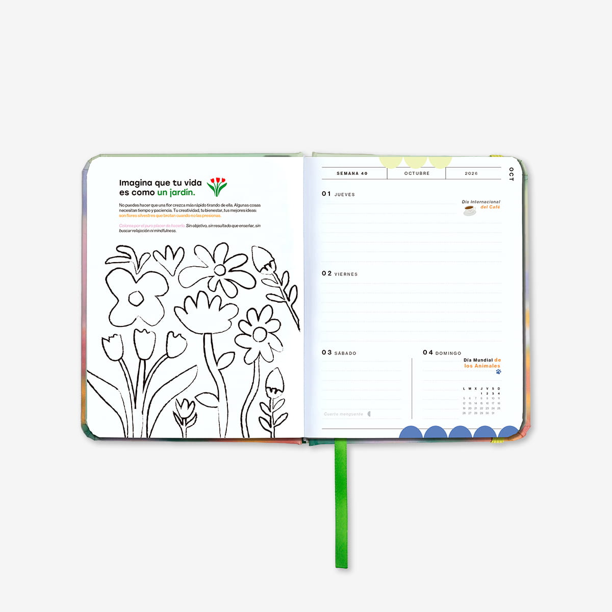 Agenda Escolar "Bloom" Mini 2026-27