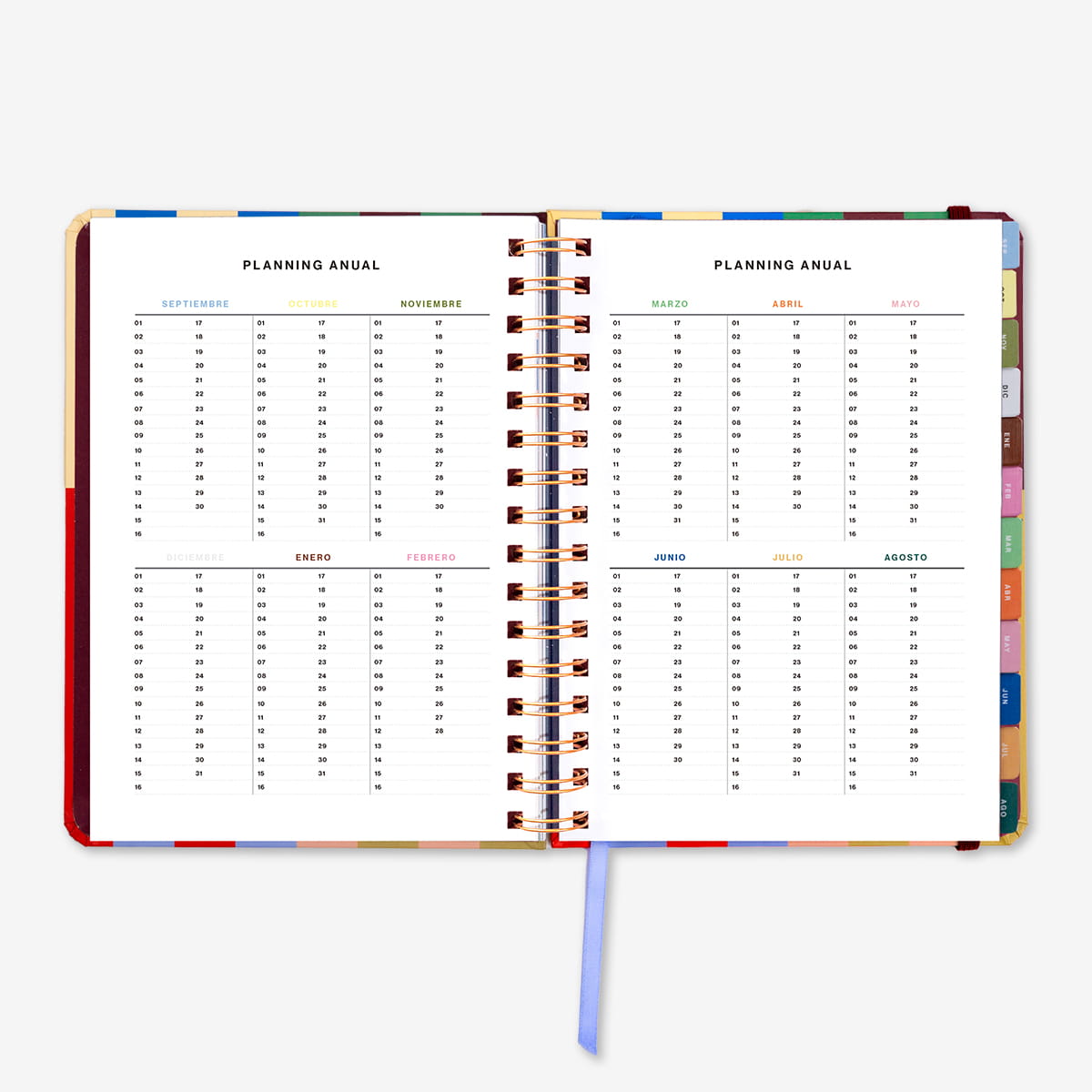 Pack Exclusivo Preventa Agenda Escolar "Copenhague" Semana Vista 2026-27