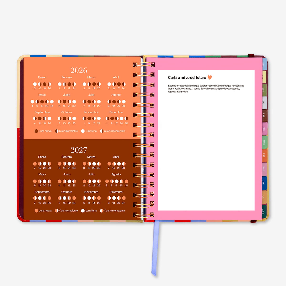 Pack Exclusivo Preventa Agenda Escolar "Copenhague" Semana Vista 2026-27