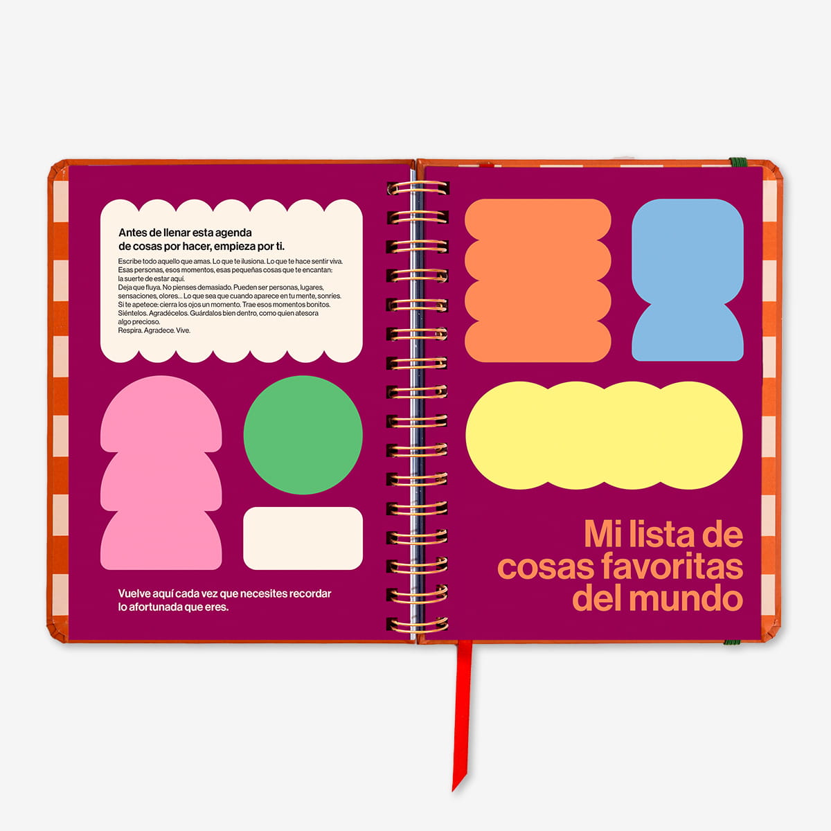 Agenda Escolar "Sunset" Día Página 2026-27