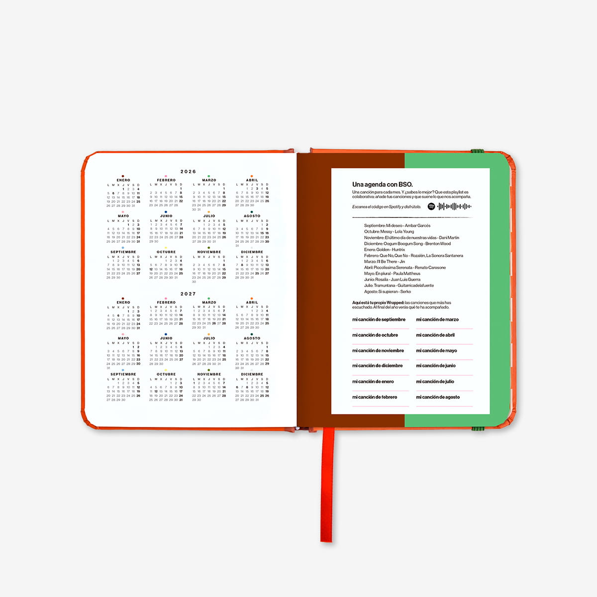 Agenda Escolar "Sunset" Mini 2026-27