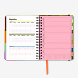 Agenda Escolar "Profe con mucha clase" Semana Vista 2026-27