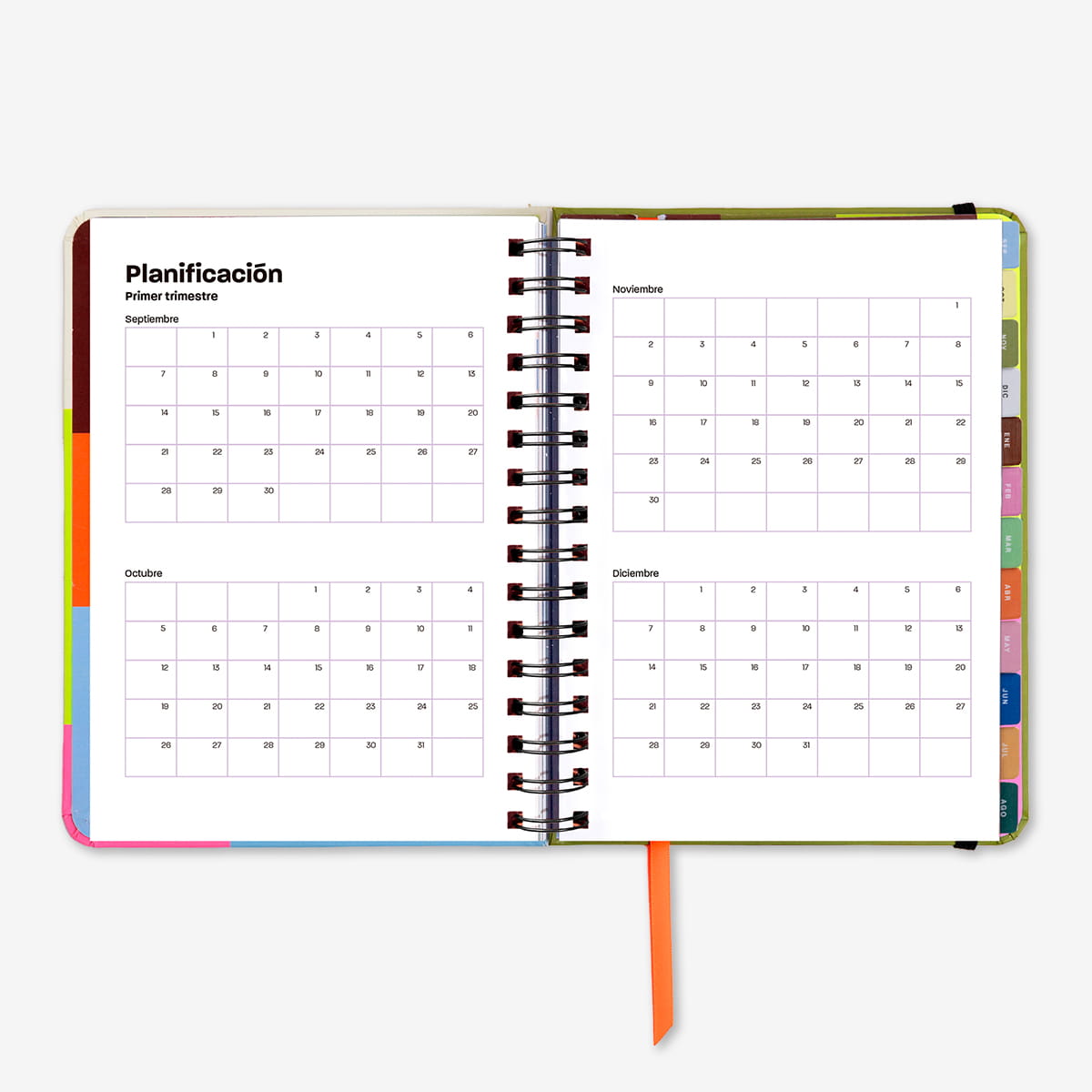 Agenda Escolar "Profe con mucha clase" Semana Vista 2026-27