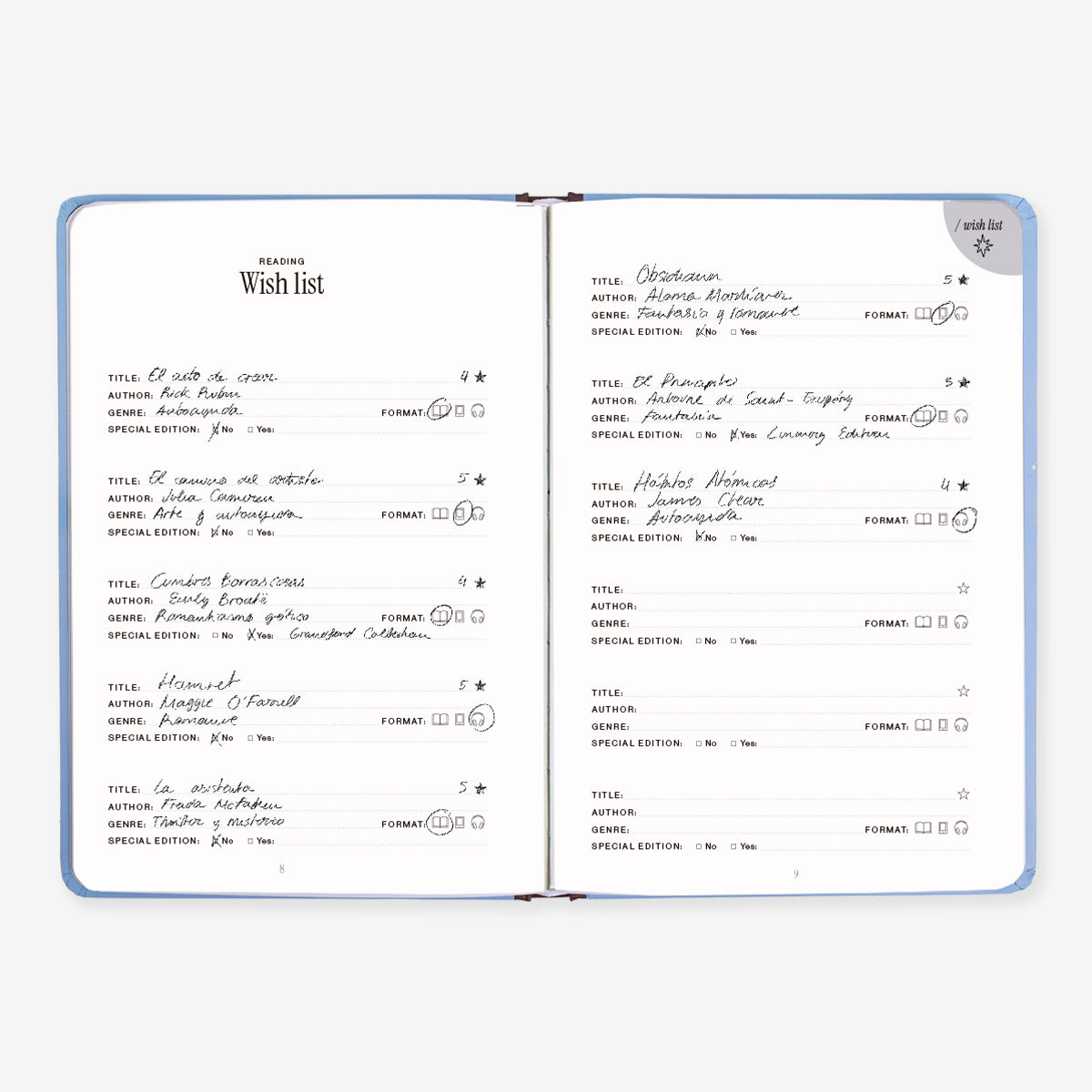 Reading Journal UO