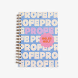 Llibreta "profe moles molt”·