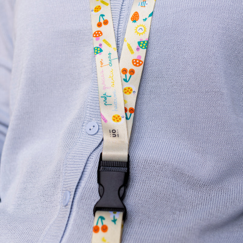 Lanyard "Profe, gracias por hacerme sentir capaz"