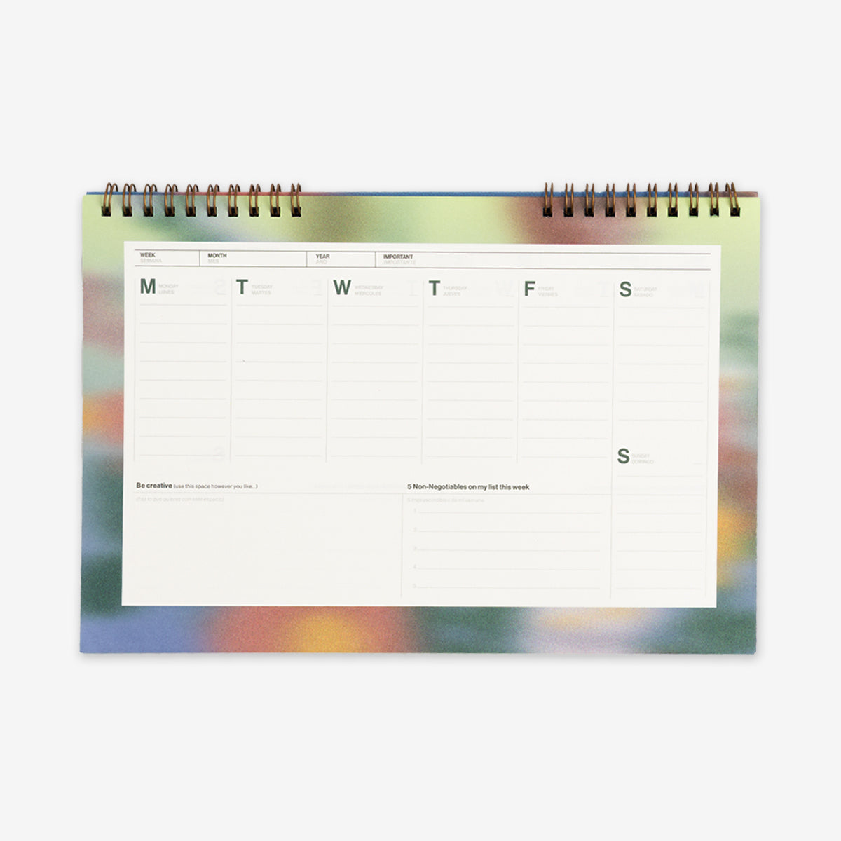 Organizador semanal "Blooming"