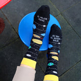 Calcetines "El mejor padre del sistema solar"