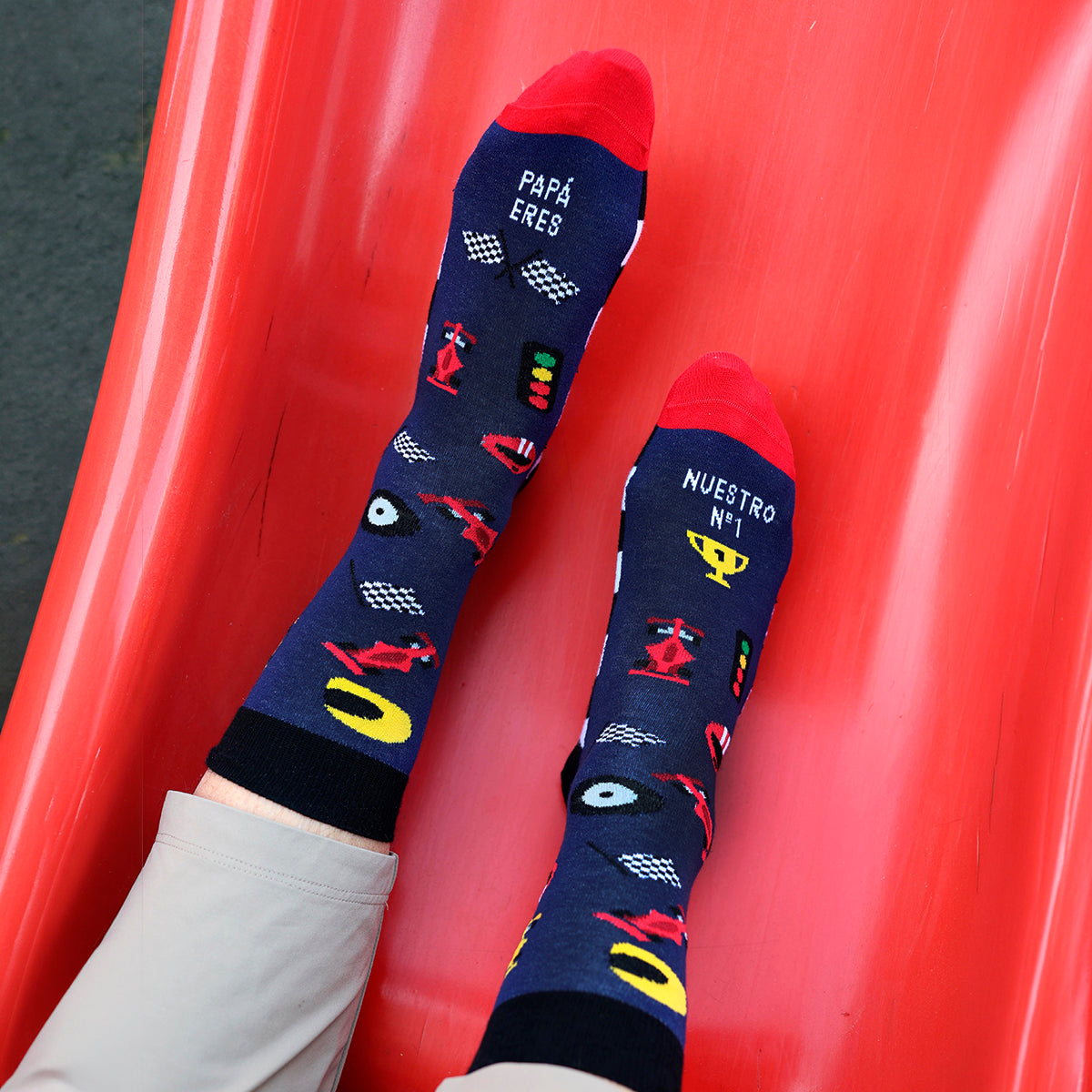 Calcetines "Papá eres nuestro nº 1"