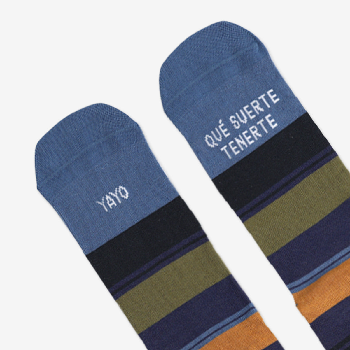 Calcetines "Yayo, qué suerte tenerte"