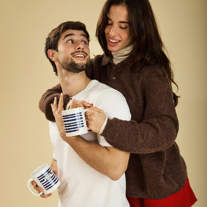 Taza "Te quiero infinito" Teckel