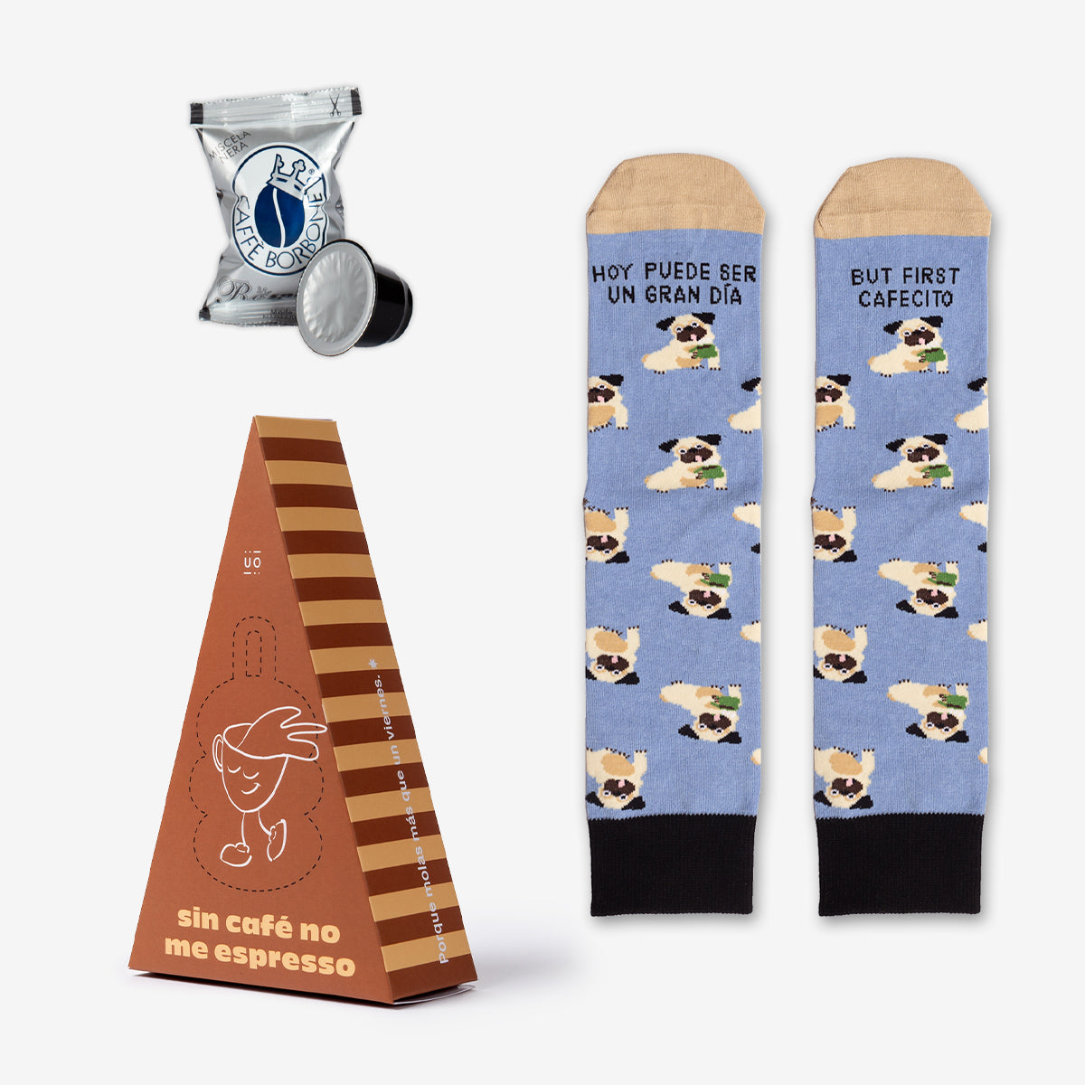 Kit pirámide "Hoy puede ser un gran día, but first, cafecito"