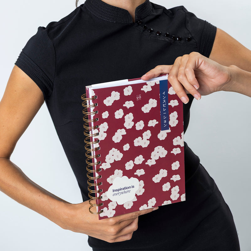 Libreta "Inspiration is everywhere"