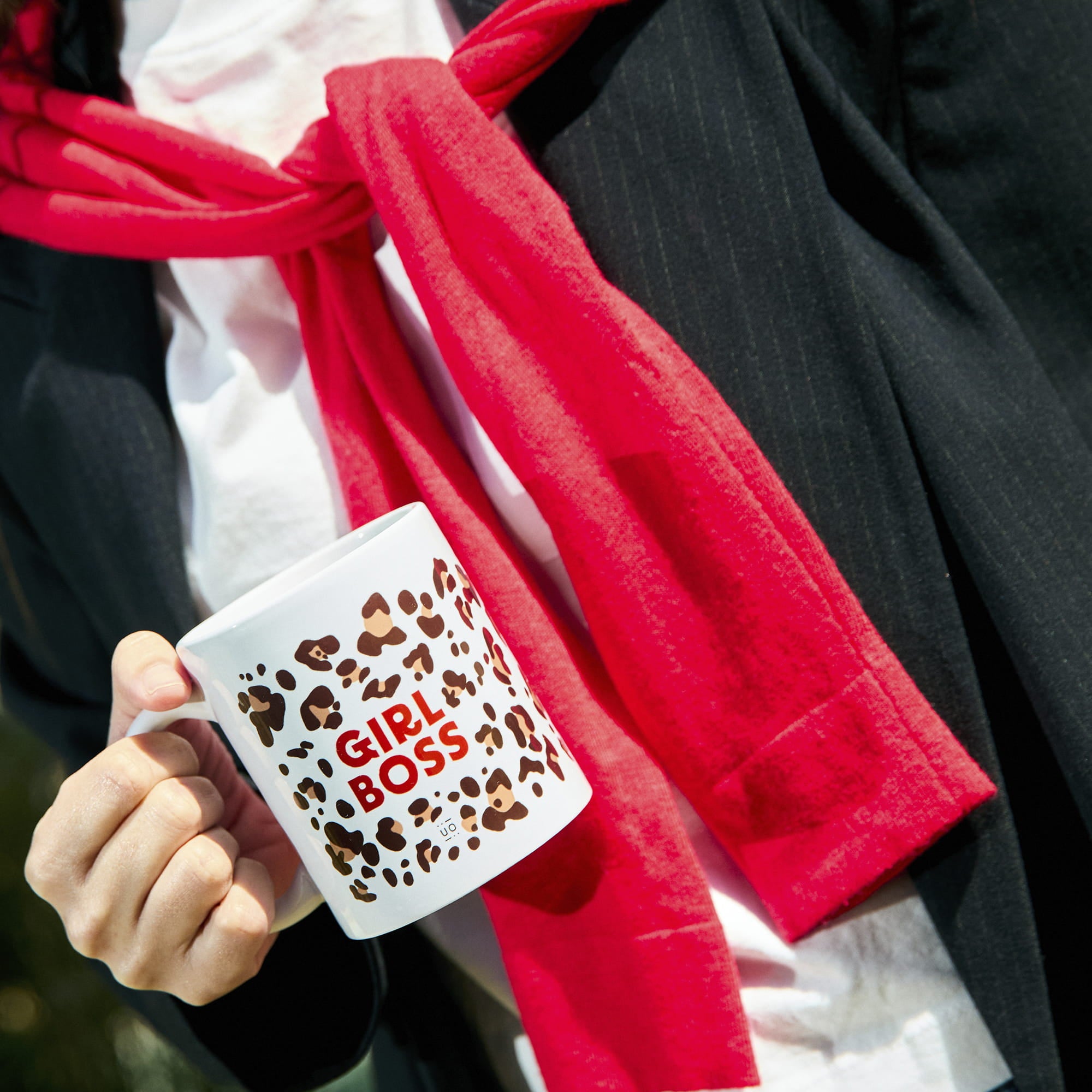 Kit Taza + Calcetines "Girl boss"