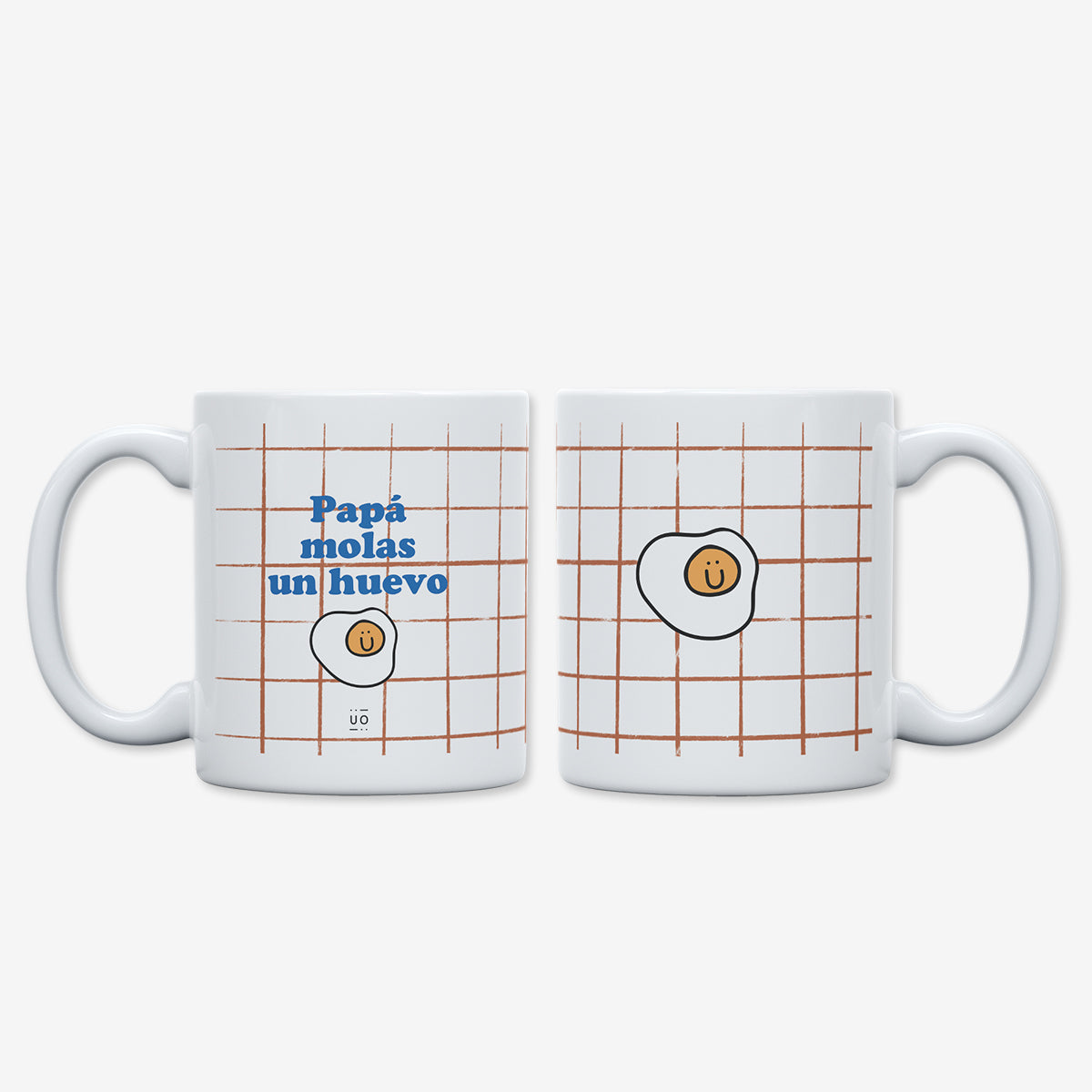 Taza "Papá molas un huevo"