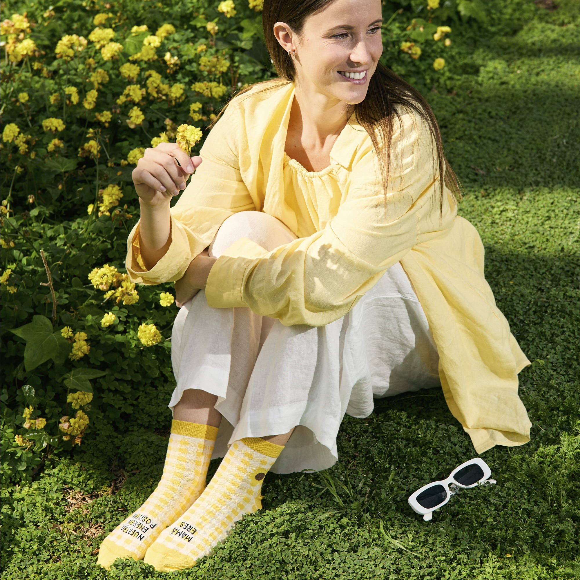 Calcetines "Mamá eres nuestra energía positiva"