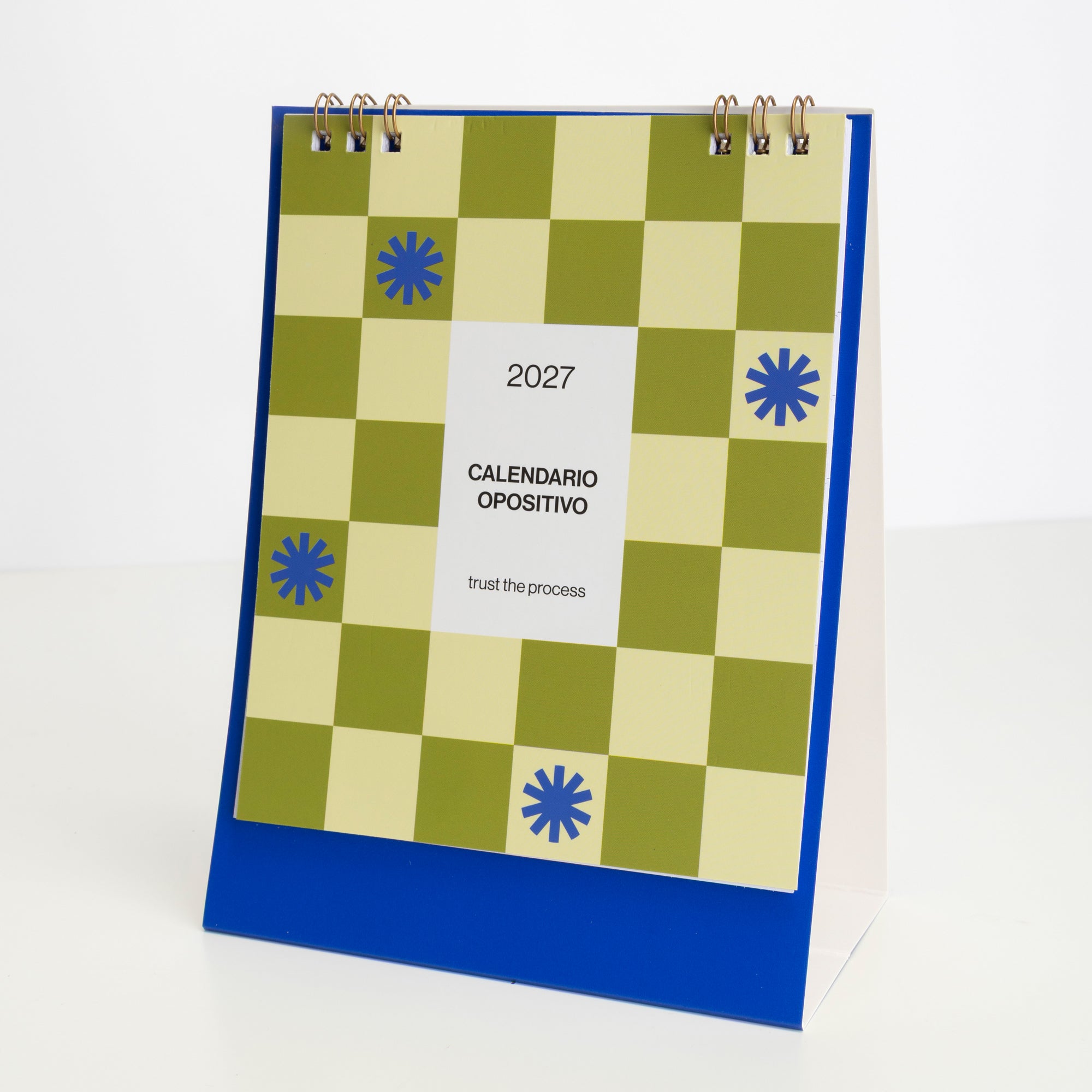 Calendario sobremesa 2027 "Opos"