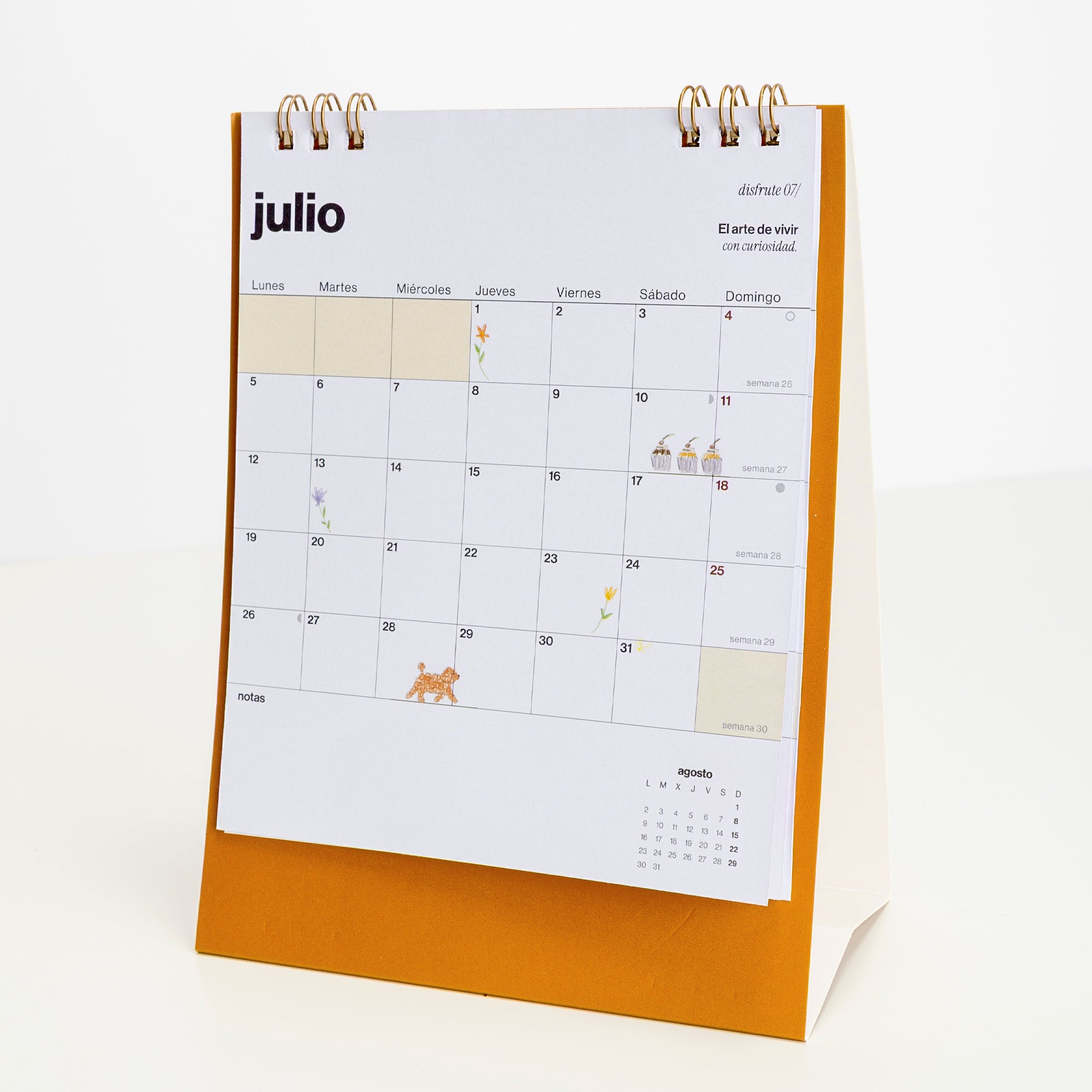 Calendario sobremesa 2027 "Universo"