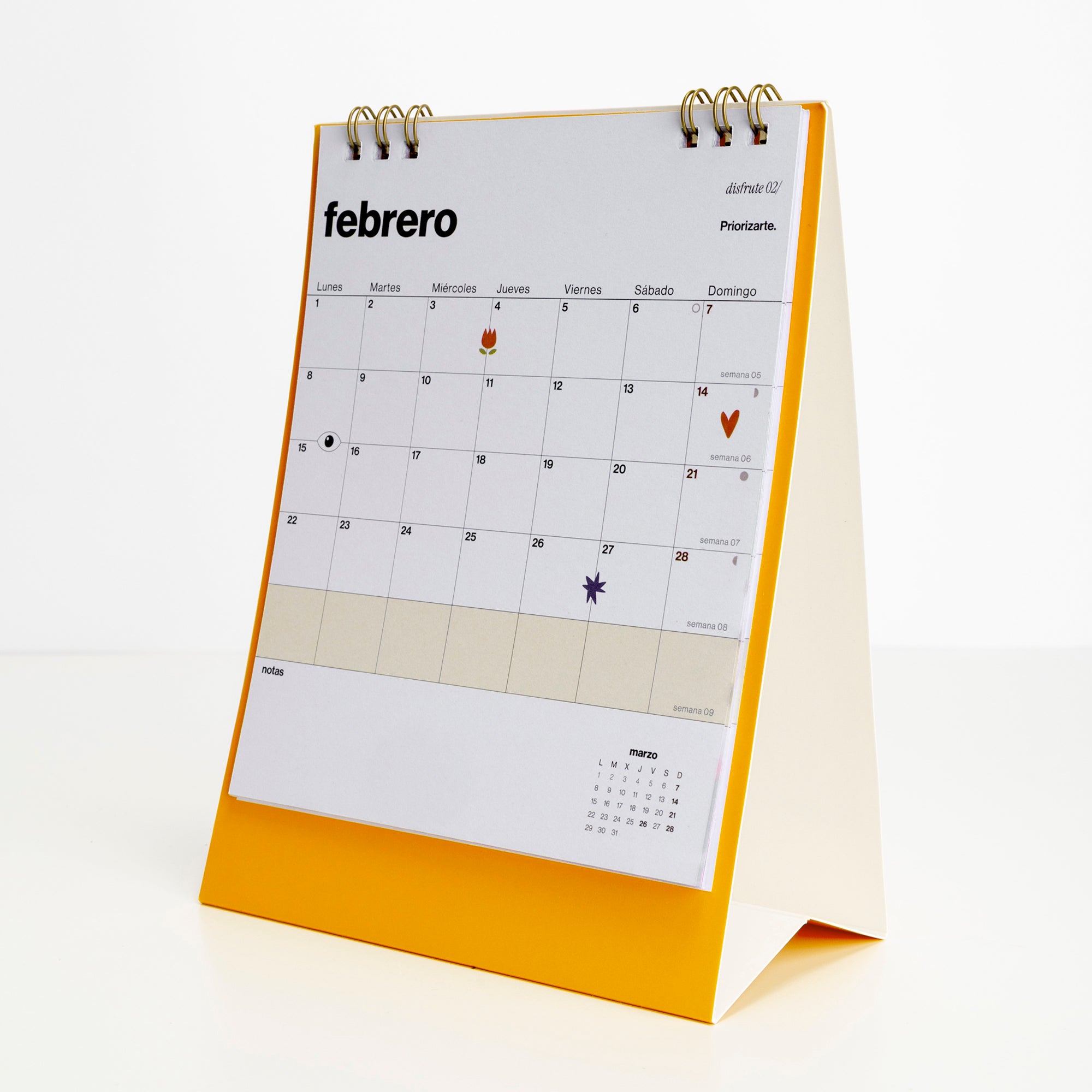 Calendario sobremesa 2027 "Kyoto"