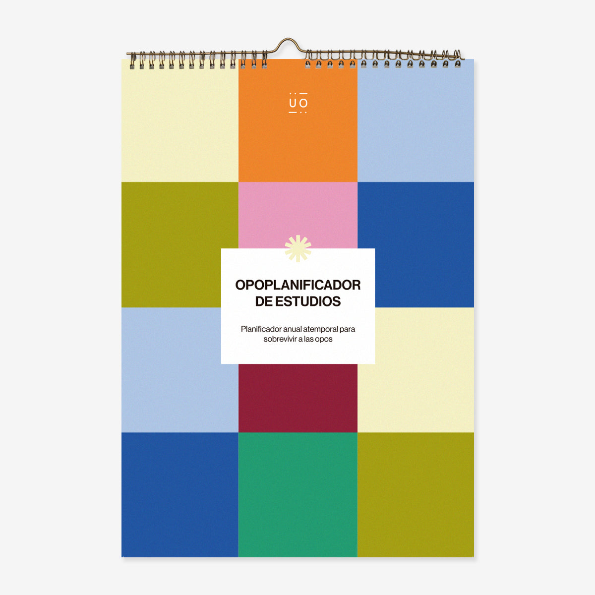 Calendario atemporal pared "Opos"