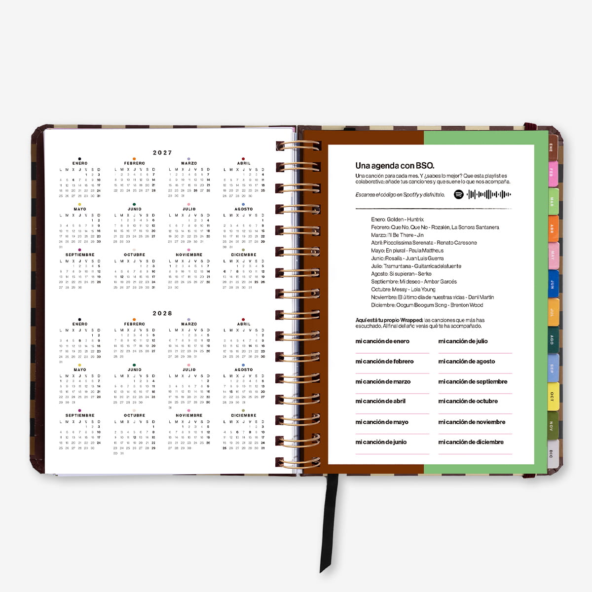 Crea tu pack "Agenda escolar Semana Vista 2026-27"