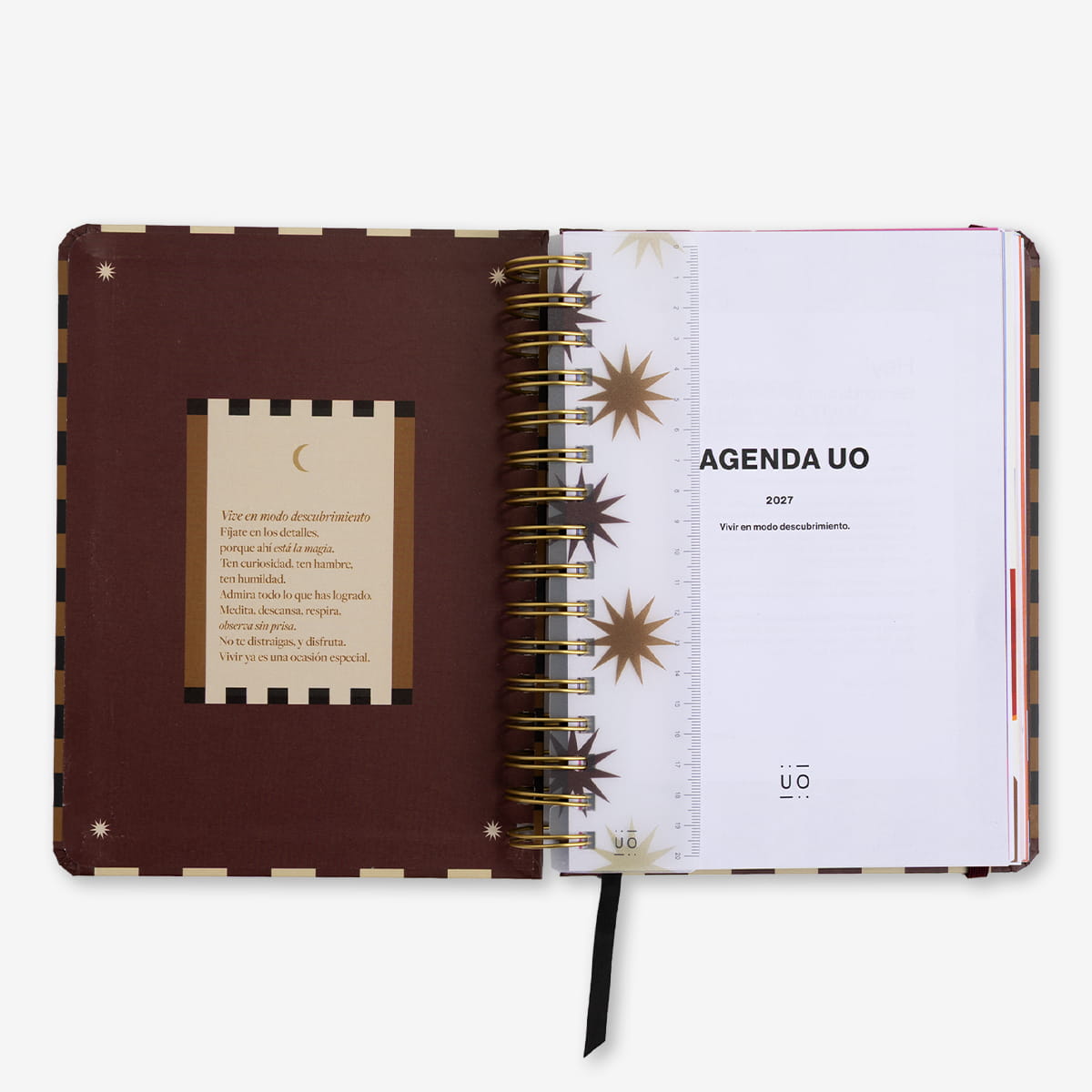 Agenda Anual "Universo" Día página 2027