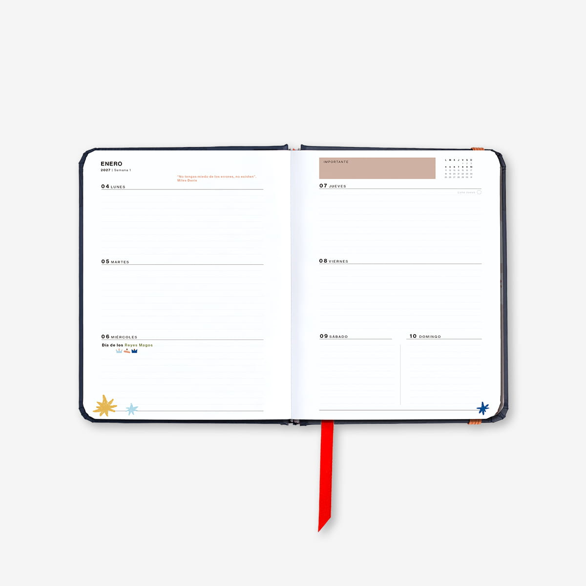 Agenda Anual "Kyoto" Mini 2027