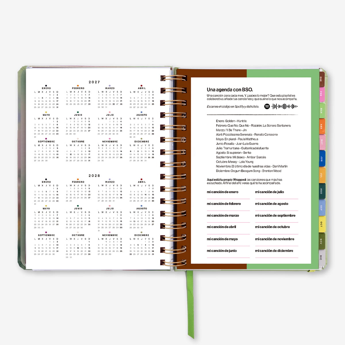 Agenda Anual "Bloom" Semana Vista 2027