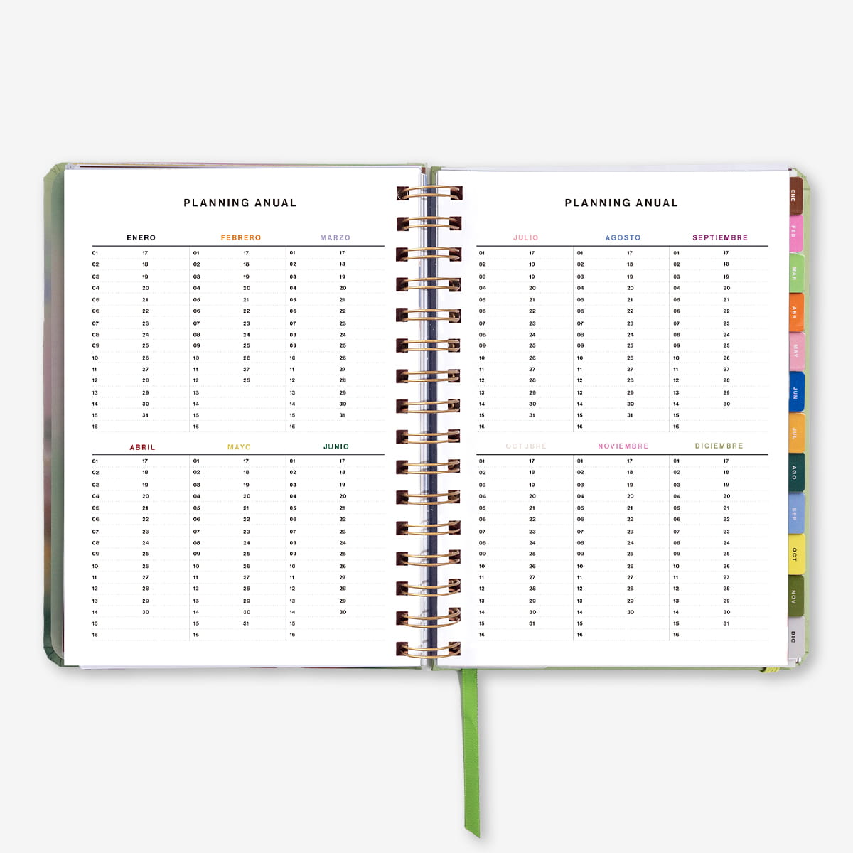 Agenda Anual "Bloom" Semana Vista 2027